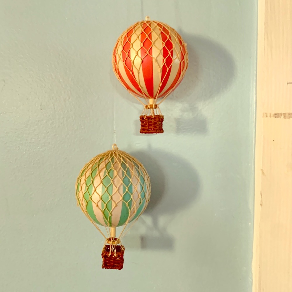 Hot air balloon home decoration